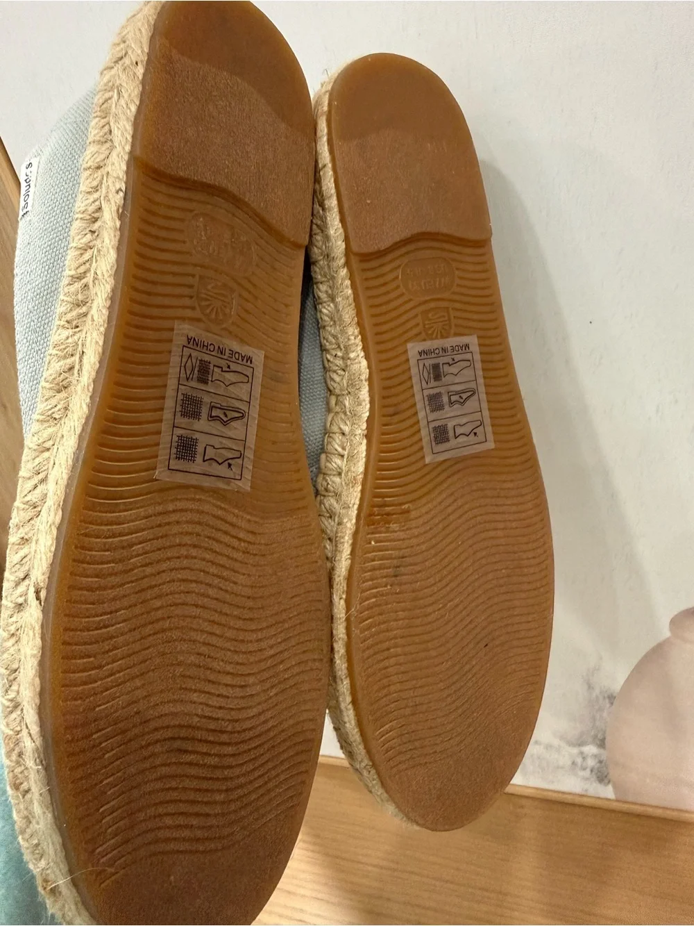 Soludos Dali Original Espadrille Piedra Gray Canvas Flats Slip-on Comfort 8 NIB